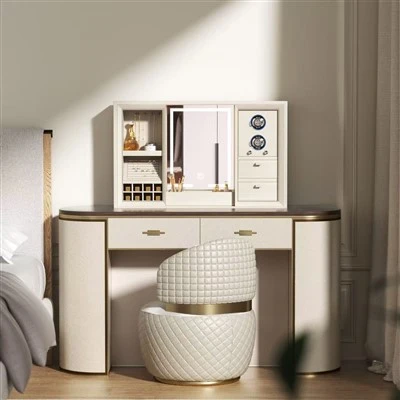 Height-adjustable dressing tables Height-adjustable dressing tables